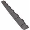 ArtPlast Scivolo autoagganciante femmina marrone - 600x60x13 mm