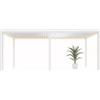 Giardini di Maggio Pergola bioclimatica motorizzata giardini di maggio quadrifoglio twin in alluminio bianco 7,8x4x2,5 mt