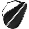 Generic Borsa per racchette da tennis, 49 x 28,5 cm, impermeabile, zaino sportivo a | Custodia protettiva imbottita regolabile con scomparti con cerniera, portatile, per palestra, club, tornei e viaggi