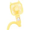 Generic Dispositivo di raffreddamento portatile flessibile del silicone 3 di | Ventilatori portatili personali per seggiolini auto culle biciclette moto scooter per bambini sedile posteriore campeggio