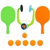 AuraNova Ping Pong da Porta, Gioco Sospeso per Tennis da Tavolo con Cinghia Regolabile, Racchette e Palline, Trainer Portatile per Interno, Esterno e Famiglia Appeso Regolabile Bambini