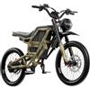Pudari PM001 Bicicletta elettrica da montagna, batteria da 60 V 30 Ah,CE/EN15194 | Telaio in lega di alluminio, freni a disco idraulici,motore brushless, pneumatici da mountain bike 17*3, display intelligente