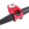 Generic Manubrio per manubrio della bicicletta con strato rivestito in | Accessori per bici con processo scavato antiruggine per mountain bike, bici da strada da città, ciclismo