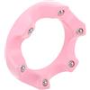 GATHINESS Supporto Rotante per Palla da Bowling 360° Rosa in ABS | Base Compatta per Club e Tornei, Design da Tavolo, Rotazione Scorrevole e Uso Versatile