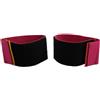 WheatThrive 1 paio di cinghie elastiche per caviglia da ginnastica in nylon | Costruzione in nylon elastico, 26,5 cm piatto 40 cm elasticizzato, aiuta a puntare le dita dei piedi, ginnastica danza yoga