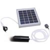 ZYWUOY Pompa di aria solare monocristallina 10W USB ricaricabile | Doppia alimentazione solare e USB, 10 W ad alta potenza, ideale per acquari, per pesca all'aperto, backup