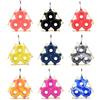 Feegow per durevole Silicone Golf Ball Carrier con portachiavi per durevole | Contiene 2 palline in modo sicuro, materiale in silicone, clip a moschettone, attacco cintura in vita, accesso rapido