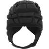 Kichvoe Casco Protettivo per Calcio Imbottitura Extra, Nero | Rete Traspirante, Cinghie Regolabili e Design Leggero, Protezione Lunga per Allenamenti e Sci
