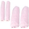 GALPADA Manopole Termiche per Bici in Morbido Peluche Rosa, Inverno | Facili da Installare, Superficie Soffice e Delicata, Comfort Caldo, Accessorio per Ciclismo