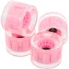 CIYODO 4 Pezzi Ruote Longboard Luminose in PU Rosa Interno Concavo Grande | Effetto Lampeggiante Rosa, Nucleo Profondo, per Cruiser e Board, Scorrimento Fluido