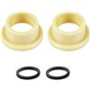 FACULX Boccole per Sospensione DH per Mountain Bike 15x12mm Boccole | Materiale PU composito, resistenza, lunga durata, ammortizzazione per efficace, ideale per DH