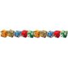 Mlyvax Boccia Indoor Soft Bocce Set, Outdoor Petanque Games, 1 bersaglio disco con 10 palline di sabbia (colore casuale)