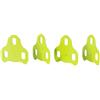 Gdfnmogo Ciclismo Shim Zeppe Verde Lime Alta Resistenza per Petg Ciclismo | Compatibile con SPD, Keo, Time, Speedplay, mountain bike e bici da strada, per applicazioni versatili