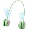Generic Ventilatore da collo a 5 velocità, silenzioso, flessibile, con display a | Ventola di raffreddamento ricaricabile per il collo, per campeggio, crociera estiva, da viaggio, da donna, 5 velocità