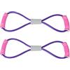 Xixian Corda per Espansore Toracico a Forma di 8 per Allenamento della | Fascia elastica di resistenza in TPE NBR, ideale per yoga, pilates, fisioterapia, esercizi di potenziamento muscolare in