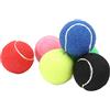Xixian 6 Pezzi Palline da Tennis Morbide per Allenamento Giovanile Pratica | Palline in gomma cashmere multicolore, ideali per bambini, club, yoga, erba, cemento e campi indoor