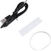 DEARMAMY Contapassi a Oscillazione per Telefono, Doppio Supporto, USB Rosa | Struttura Base Ispessita, Texture Opaca, senza Magnete, Oltre 8000 Passi All', Ferro e Plastica