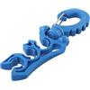 Gdfnmogo Clip per immersioni in acciaio inox, 11,5 cm, antiruggine, sicura | Lunghezza 11,5 cm, doppia capacità del tubo, vestibilità sicura, previene la perdita di ingranaggi, focalizzata sulla