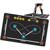Generic Tappetino da allenamento per calcio, 80 x 120 cm, antiscivolo, silenzioso | Attrezzatura da hockey per allenamento per palestra al coperto campo parco giochi pavimento adolescenti bambini ragazzi