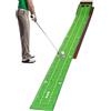 Generic Mettendo l'anti attrezzatura 'interno verde di pratica di golf dei fori | Tappetino da allenamento per interni, per uomini, adulti, golfisti, principianti, esterni, cortile, casa, ufficio