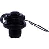 ULTECHNOVO Valvola Boston per Kayak Gonfiabile, Compatibile Tavola | Design a Spirale, Installazione Semplice, Materiale PP e PVC, Nero, per Sport Acquatici e Campeggio