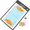 Alipis Lavagna Tattica Portatile per Pallamano Marker Magnetici in PVC | Schema Chiaro per Allenatori, Organizzazione Magnetica Compatta, Uso in Cliniche e Campo, Supporto Pratico