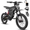 Zylvro GT600 Bicicletta Elettrica Uomo, Moto Elettrica per Adulti con Batteria 72V 30Ah, Pneumatici Offroad 19/17, Freni Idraulici Motocross Elettrico, Fino a 100km