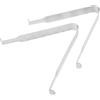 BESTonZON 2 Pezzi Clip di Sollevamento in Acciaio Inox Argento | Impugnatura Antiscivolo, Facile da Pulire, per Fornelli Caldi e Cartucce Combustibile, Campeggio e Camper
