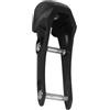 Kichvoe Freno Pattini Rotelle, Pattino Freno per Scarpe da Pattinaggio Inline, Plastico Nero, Antiurto e Resistente all'Usura, per Adulti Pattinaggio e Inline Skates