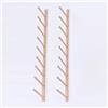 Generic Scaffale portaoggetti per tappetino da yoga, supporto verticale a 3 livelli per 2 tappetini, compatto e resistente, organizer per pilates, per casa, palestra, studio