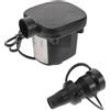 jojofuny Pompa Elettrica per Materasso Gonfiabile Casa, 150w, Nero | ABS, 450l/min, Sgonfiaggio Rapido, Ugelli Inclusi, per Cuscini e Letti Ospiti Interni