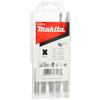 Makita D-00795 Set Punte SDS-Plus Doppio taglio Carburo Tungsteno 5 Pezzi
