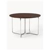 Westwing Collection Tavolo rotondo in legno di mango Soren, varie misure - Argento, Marrone