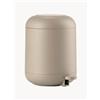 Zone Denmark Pattumiera con pedale Sensu - Beige