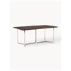 Westwing Collection Tavolo in legno di mango Soren, varie misure - Argento, Marrone