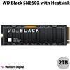 WD Black SN850X WDS200T2XHE - SSD NVMe M.2 PCIe 4.0 da 2 TB con dissipatore