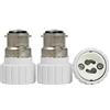 TWDRTDD Fineled, confezione di 3 adattatori con attacco B22 per lampadine con attacco GU10