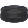 Easy Nastro a strappo adesivo H20 mm nero 15m gancio + 15m asola