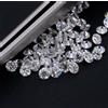 Naturale Bianco Zircone Taglio Rotondo 50 Pezzi 6 MM Cambodian Certificato Gemma