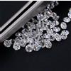 Naturale Bianco Zircone Taglio Rotondo 60 Pezzi 3 MM Cambodian Certificato Gemma