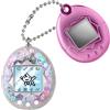 Tamagotchi Original Celebration Reflection - Animale Virtuale Interattivo | con Mini Giochi - Tema Angel, Specchio, Argento e Glitterato - Dispositivo Elettronico Portatile - Bandai - 8+ anni - 44321
