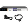 Extralink Switch Gigabit PoE/PoE+ Managed 16 porte 2× SFP, 330 W, L2, Rack 19"