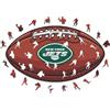 Iconic Puzzles Puzzle iconici, stemma dei New York Jets, puzzle in legno ecologicamente sostenibile al 100%