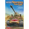 ASUKA MODEL Modellino Char U.S.Medium Tank M4a3e8 Sherman Easy Eight " (Korean War) Sasa '