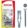 Fischer Tasselli fu-v in nylon con viti 8x50v