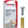 Fischer Tasselli con vite ottone pom 5 k 10