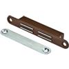 Chiusure magnetiche da incasso - bordo tondo - forza 8 kg. - bianco - 2 pz.