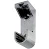 Supporti plastica per tubo ovale - cromato - 2 pz.