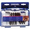 Dremel set 68 dischi da taglio + perno - bosch.