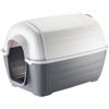 Ferplast Cuccia per cani da esterno ferplast kenny 01 in resina grigio 50x78x50 cm